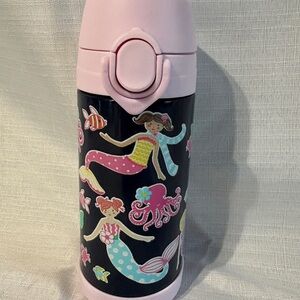 Pottery Barn Kids Mackenzie Navy Mermaid Glow in the Darn Bottle
